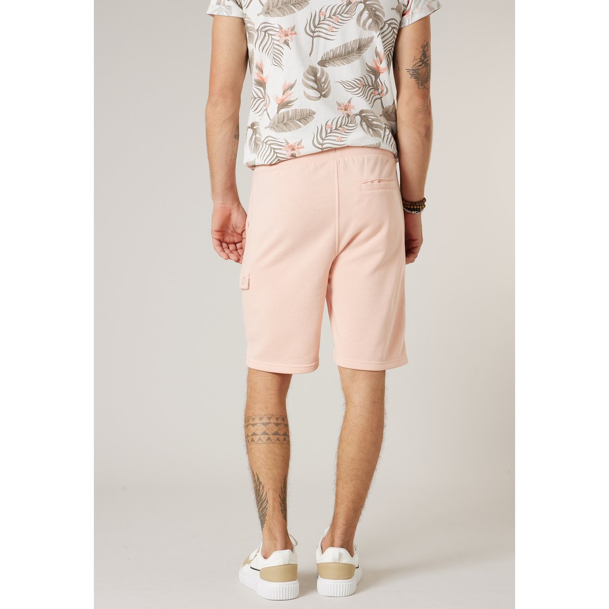 Short jogger homme KOA salmon, DEELUXE