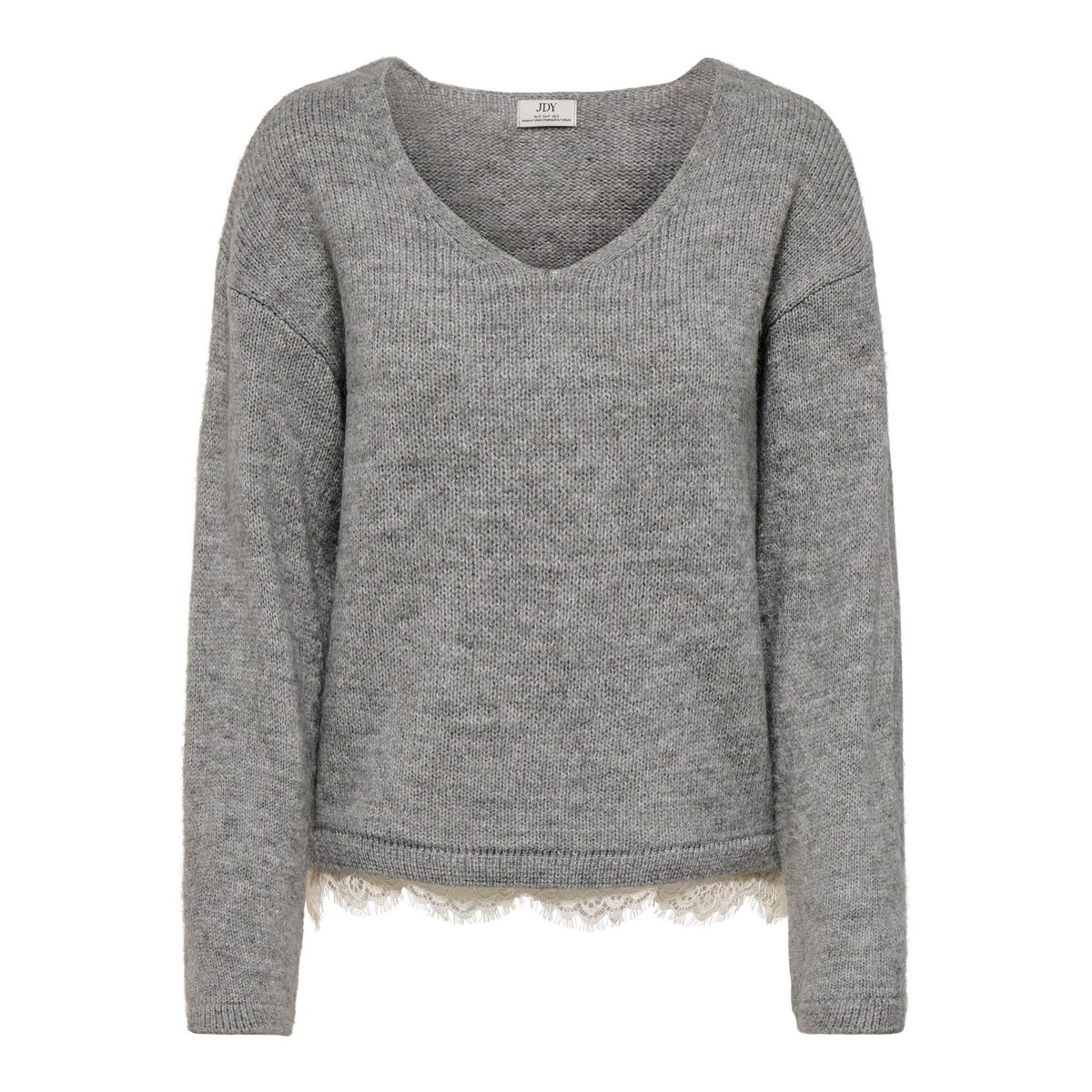 Pull En Maille grise - light grey melange, JDY