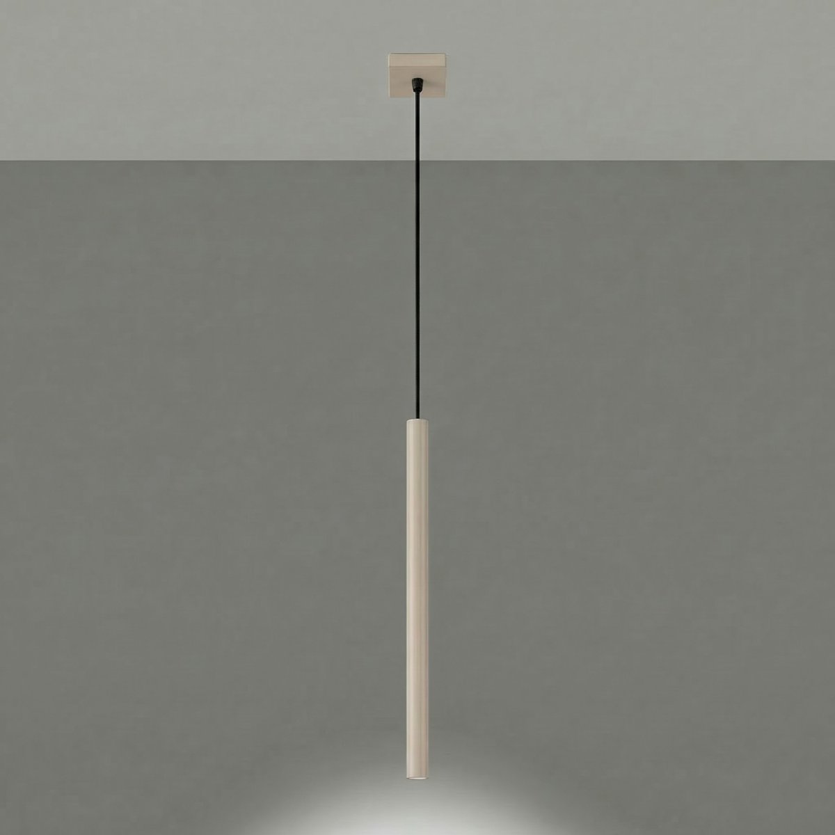 Suspension Acier Taupe G9 1 PASTELO taupe, EDEN