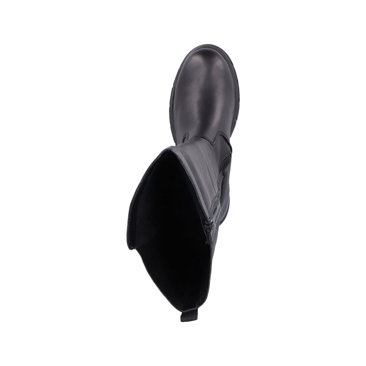 Botte Plate Cuir Turin noir, RIEKER