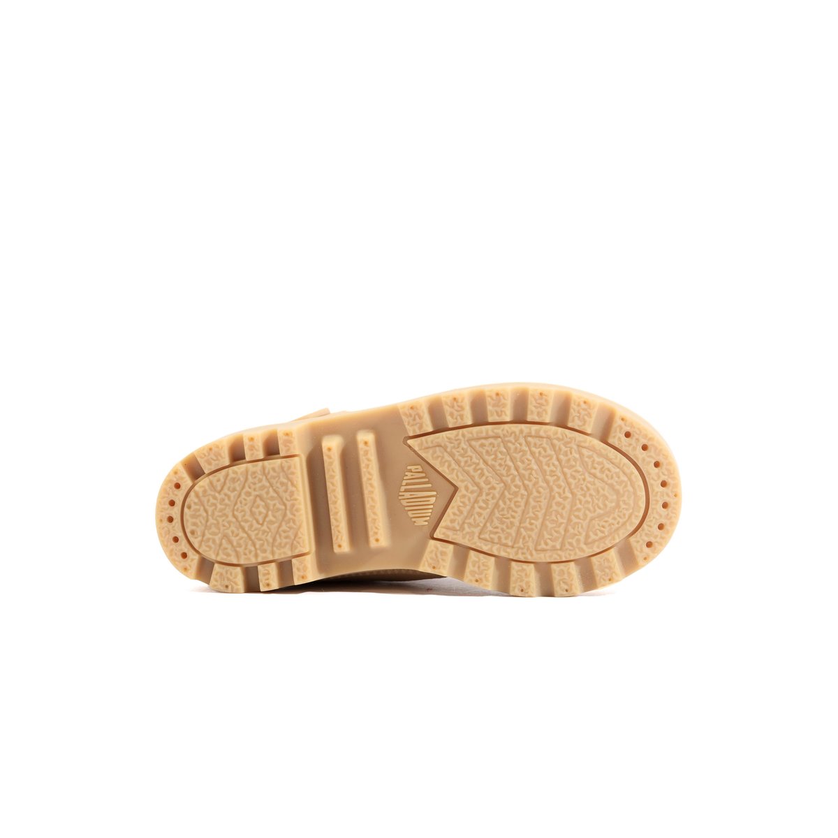 Baskets montantes en cuir Pampa Hi Cuff Hkr Wp Enfant marron, PALLADIUM