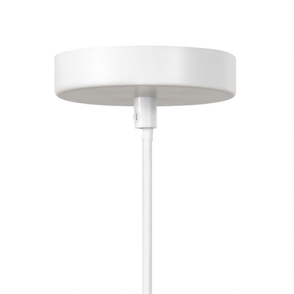 Suspension Métal Et Lin Aurélia Orange D52 orange, DECORATIE