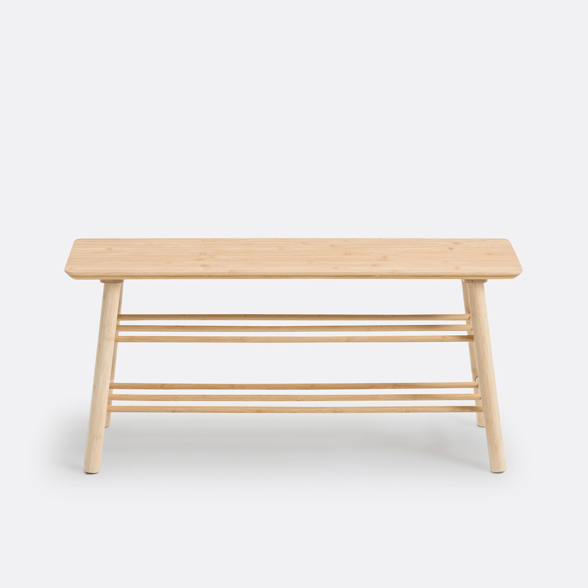 Banc d'entrée avec rangement chaussures, Ivo naturel, SO'HOME