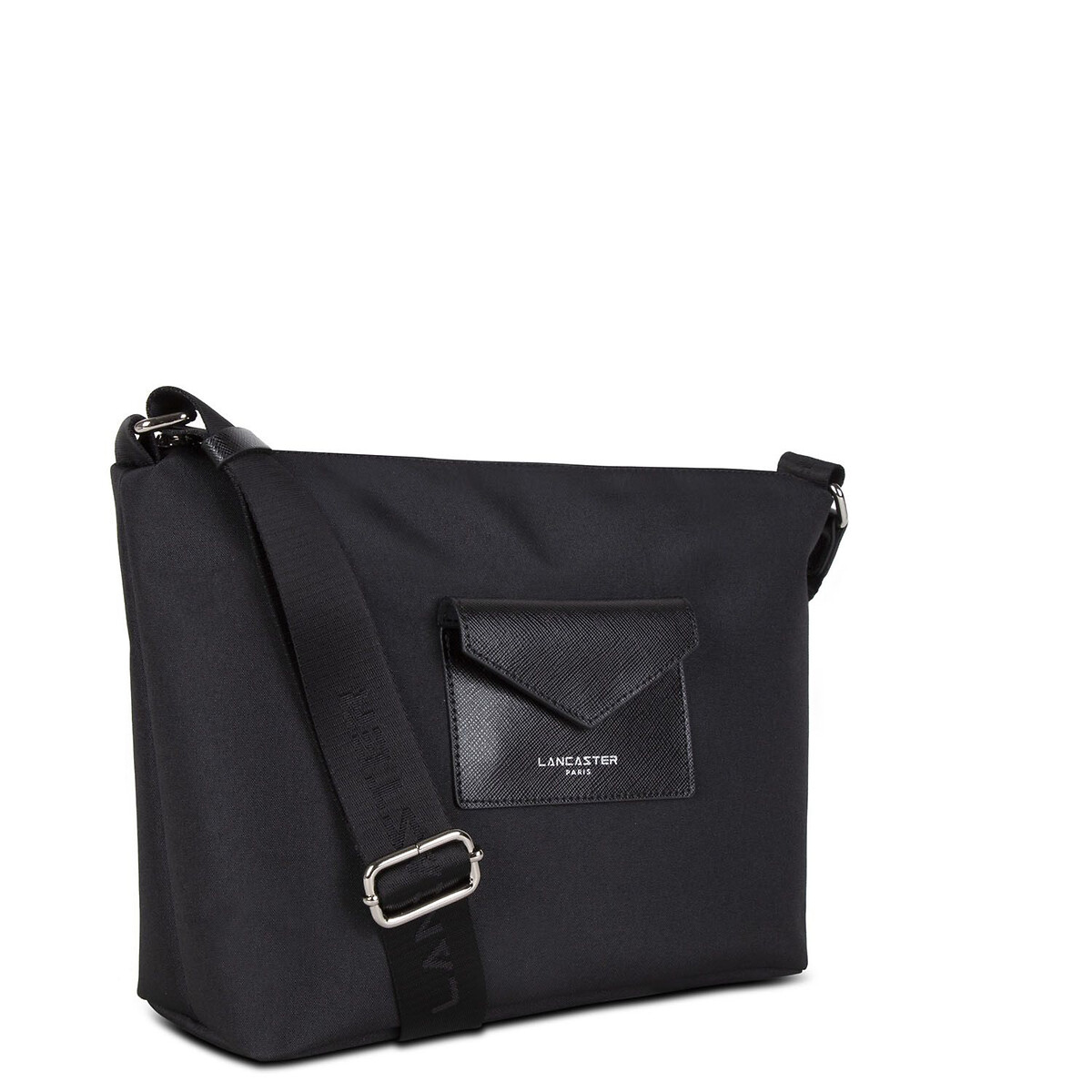 Sac besace à bandoulière Smart Kba noir, LANCASTER