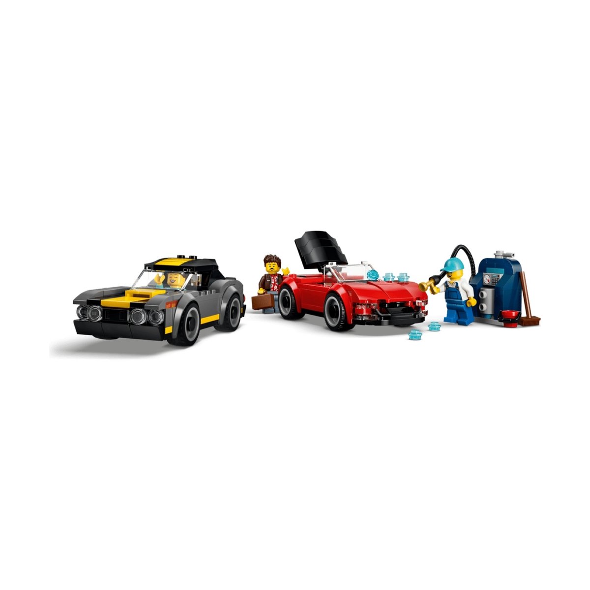 City La station de lavage automatique multicolore, LEGO