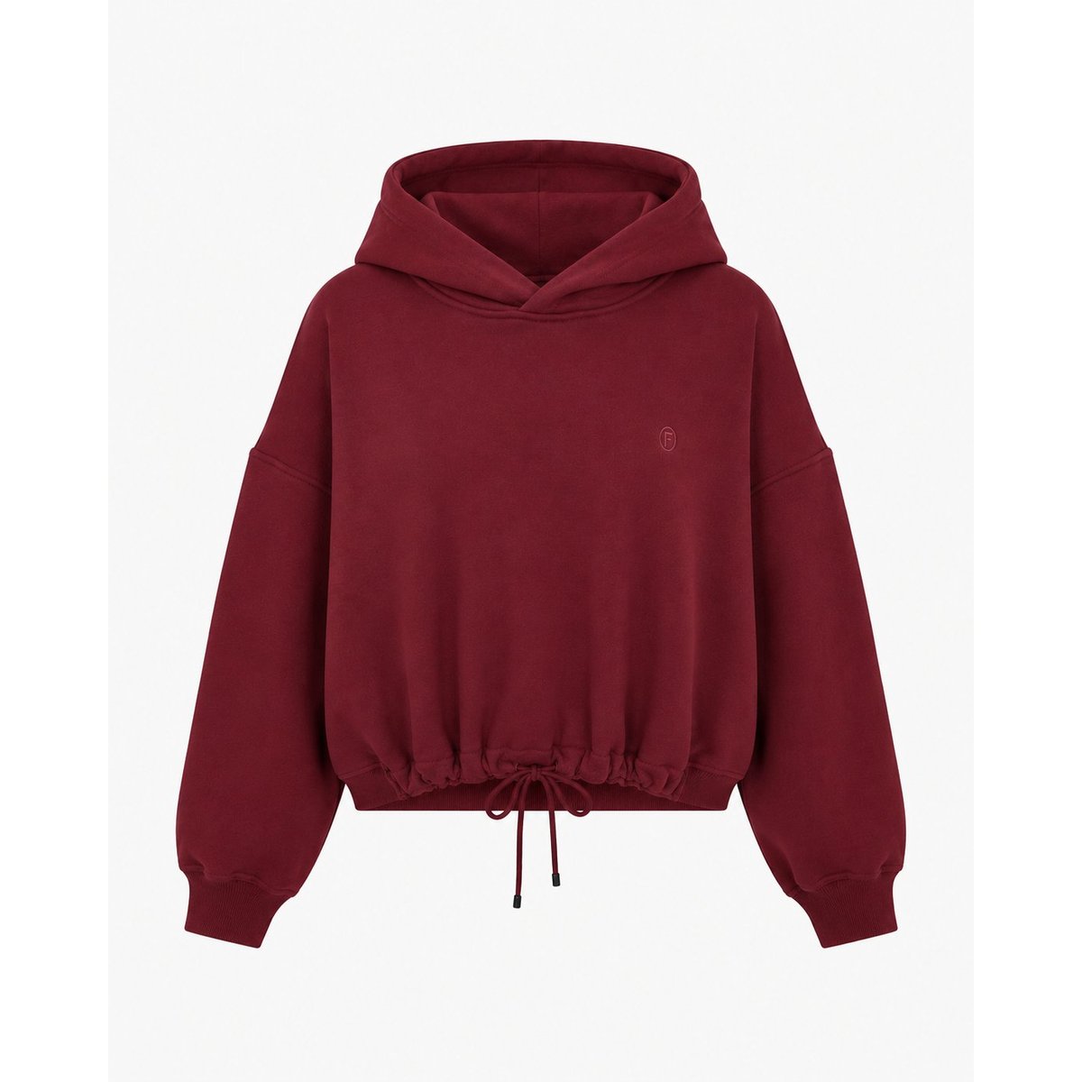 Sweatshirt Fuji en coton FUJI bordeaux, FRNCH