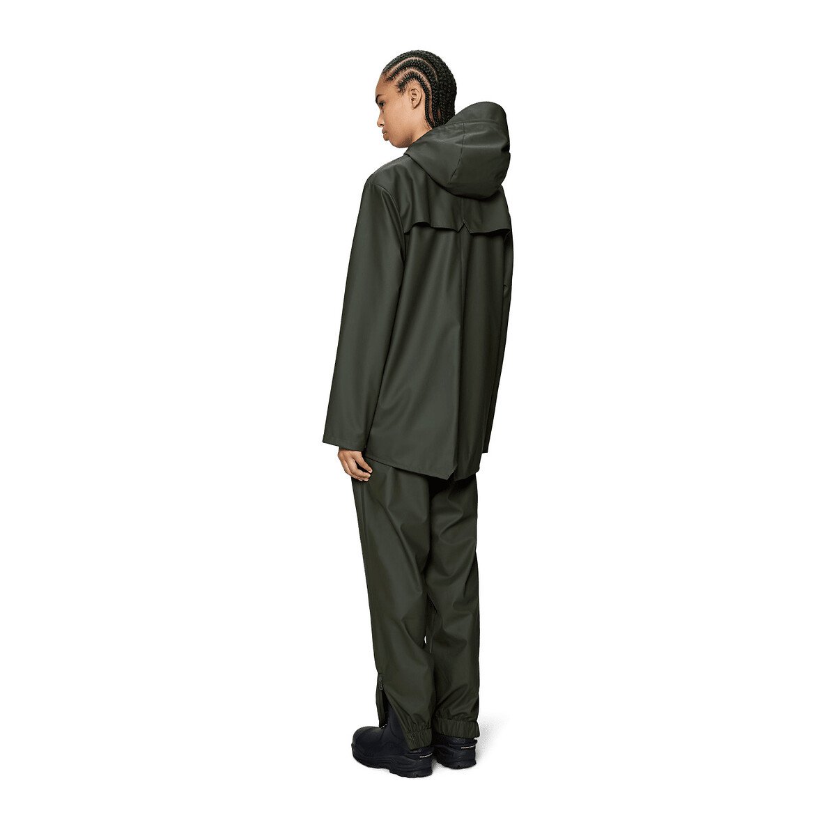 Casaco impermeável com capuz, unissexo, JACKET caqui, RAINS