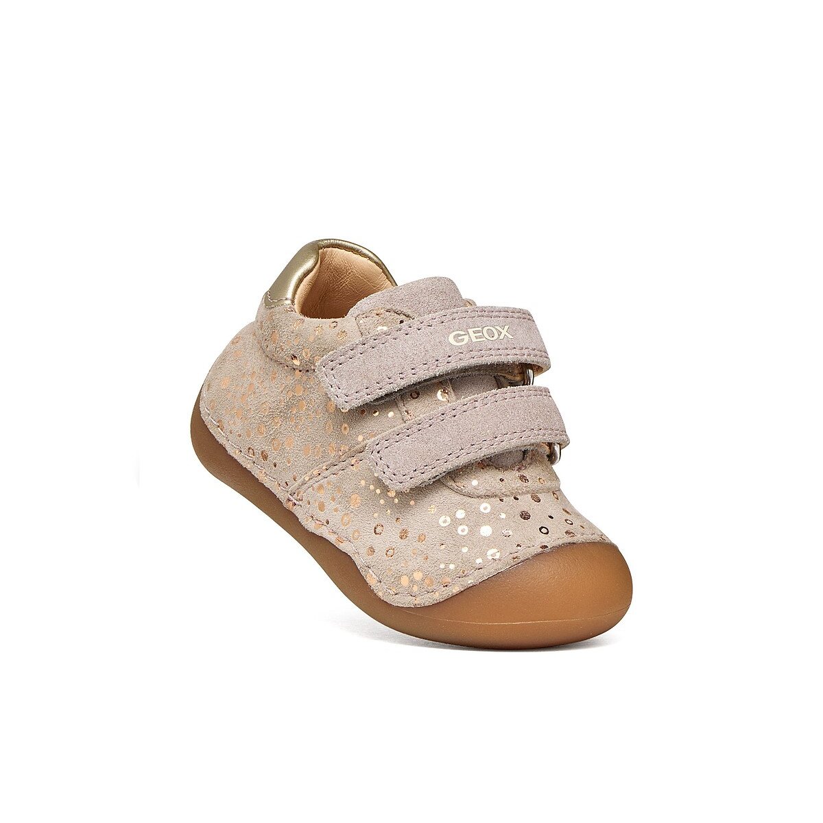 Zapatillas de deporte primeros pasos, con velcro, TUTIM beige , GEOX