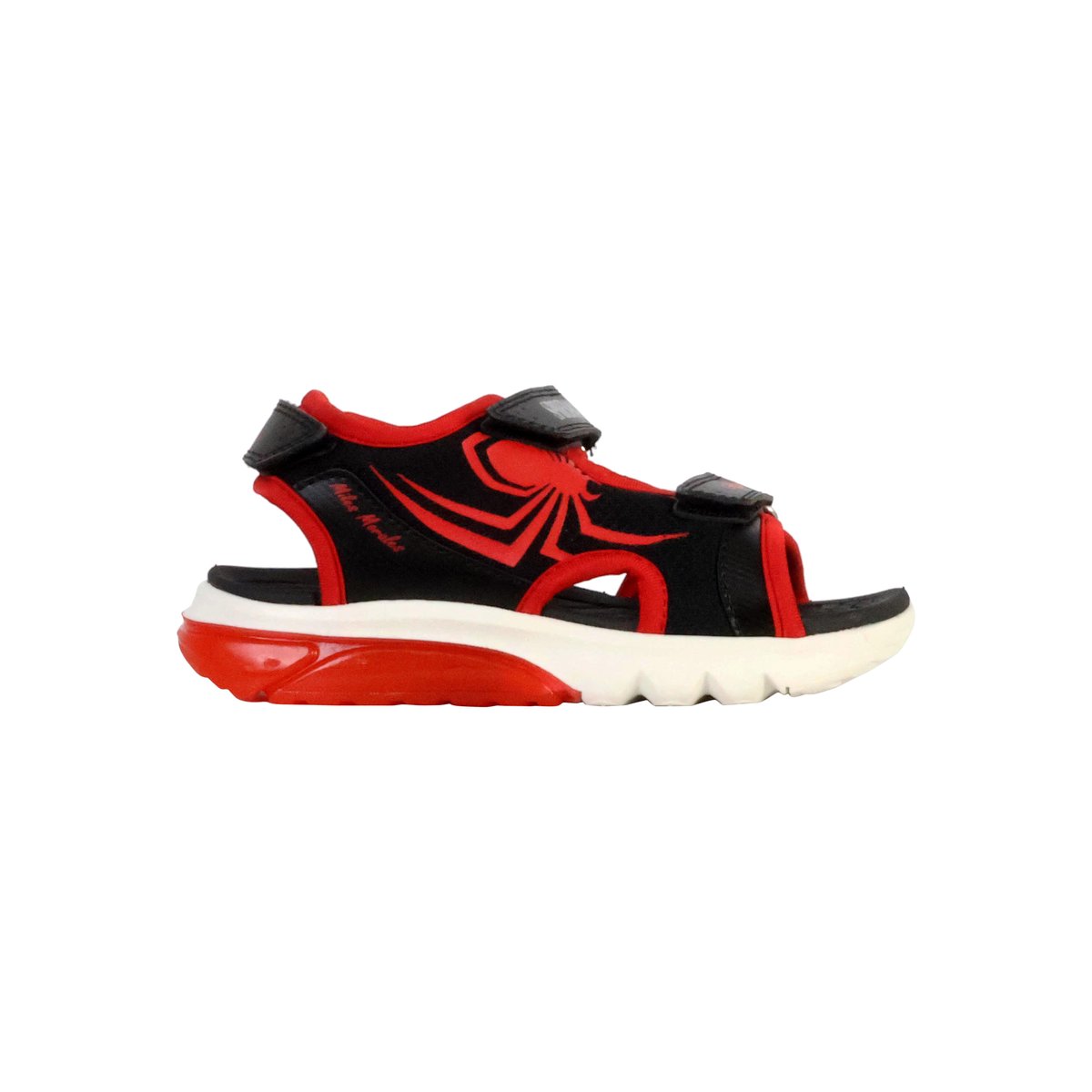 Sandales à Scratch Ciberdron noir/rouge, GEOX