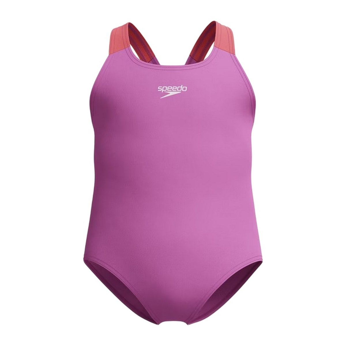 Maillot de bain 1 pièce dos nageur LEARN TO SWIM MEDALIST violet, SPEEDO