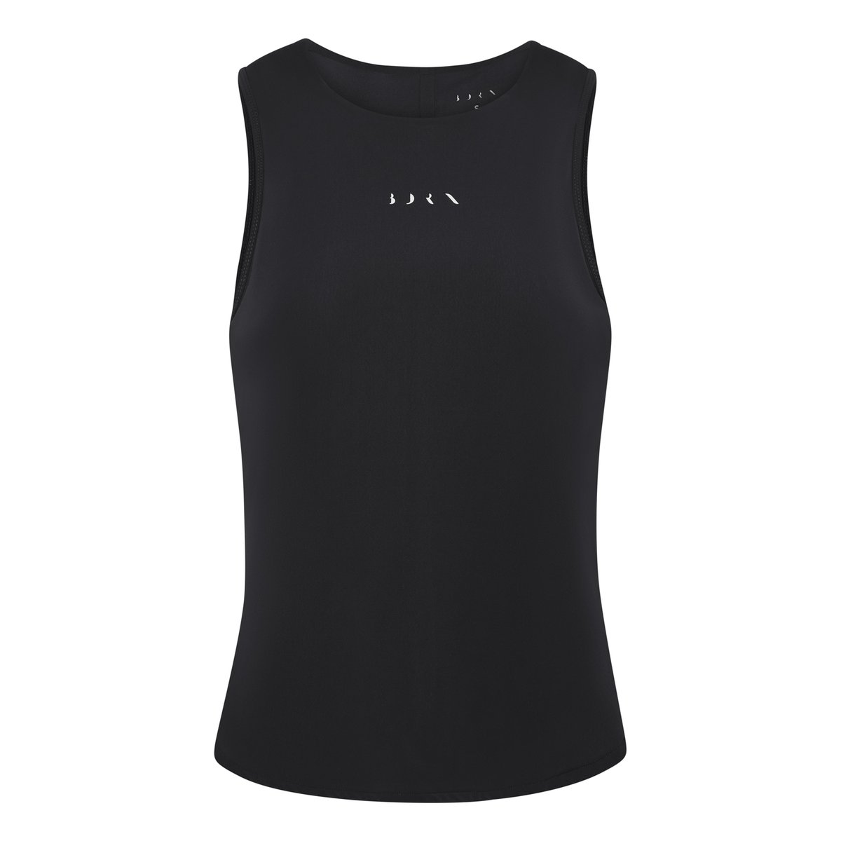 T-shirt de sport femme Caliope Sans manches séchage rapide noir profond, BORN