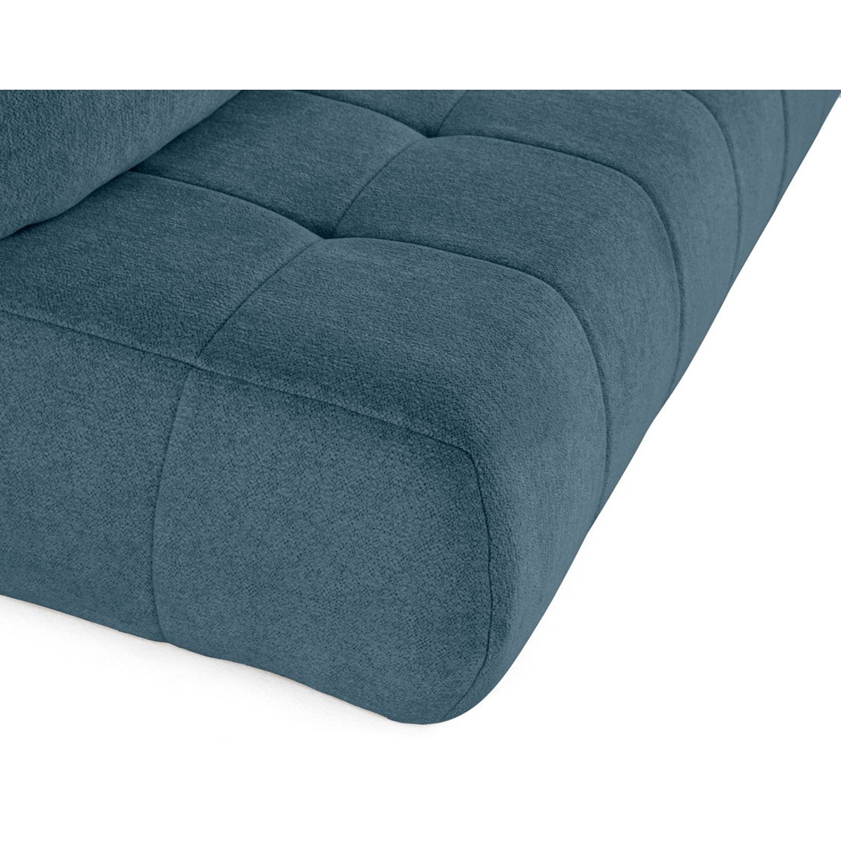 Canapé Convertible 3 places - BOWIE bleu, BEST MOBILIER
