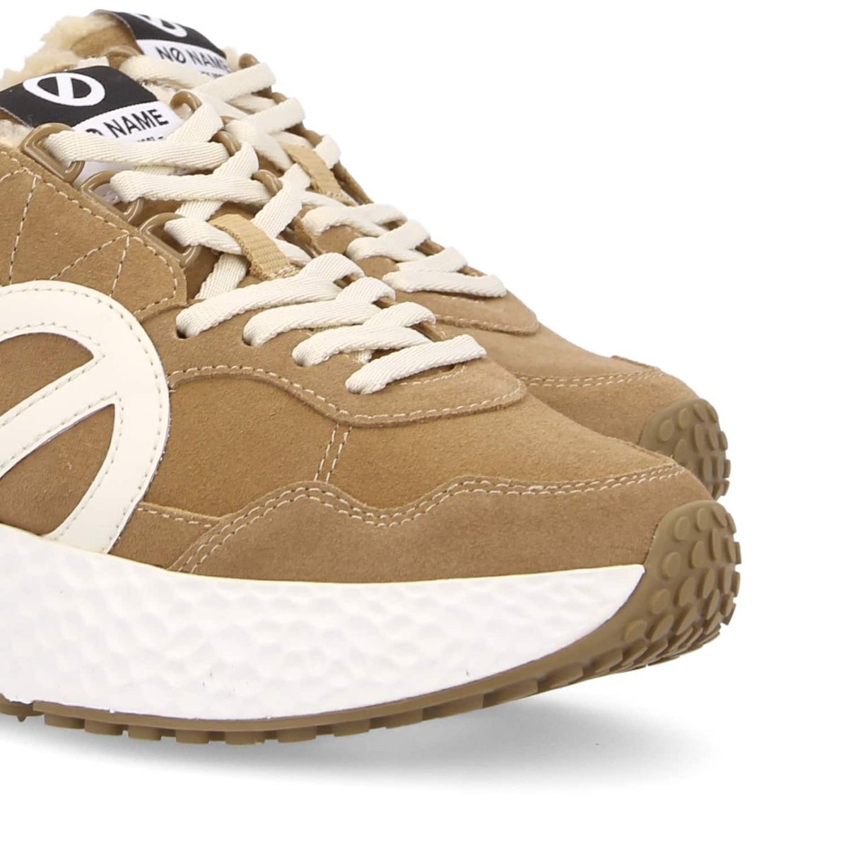 CARTER JOGGER - NOISETTE/BLANC CASSE ["marron"], NO NAME