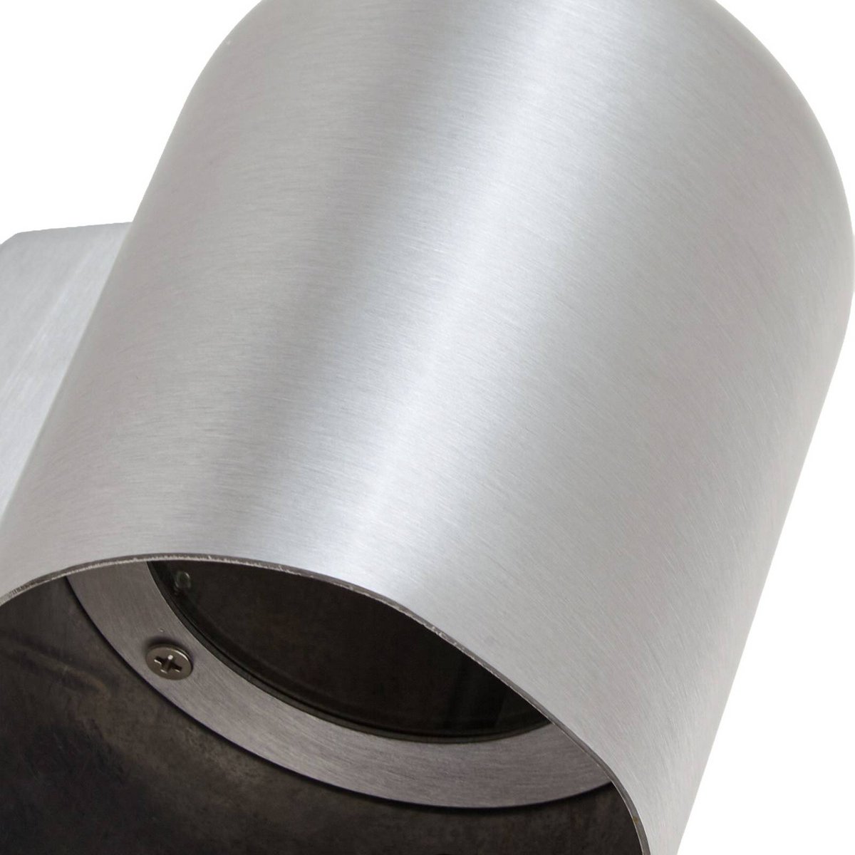 Applique extérieure en aluminium moderne aluminium, LINDBY