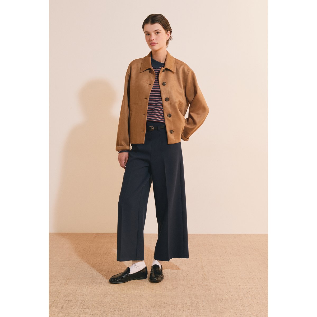 Veste effet daim MOLLY dune, ETAM