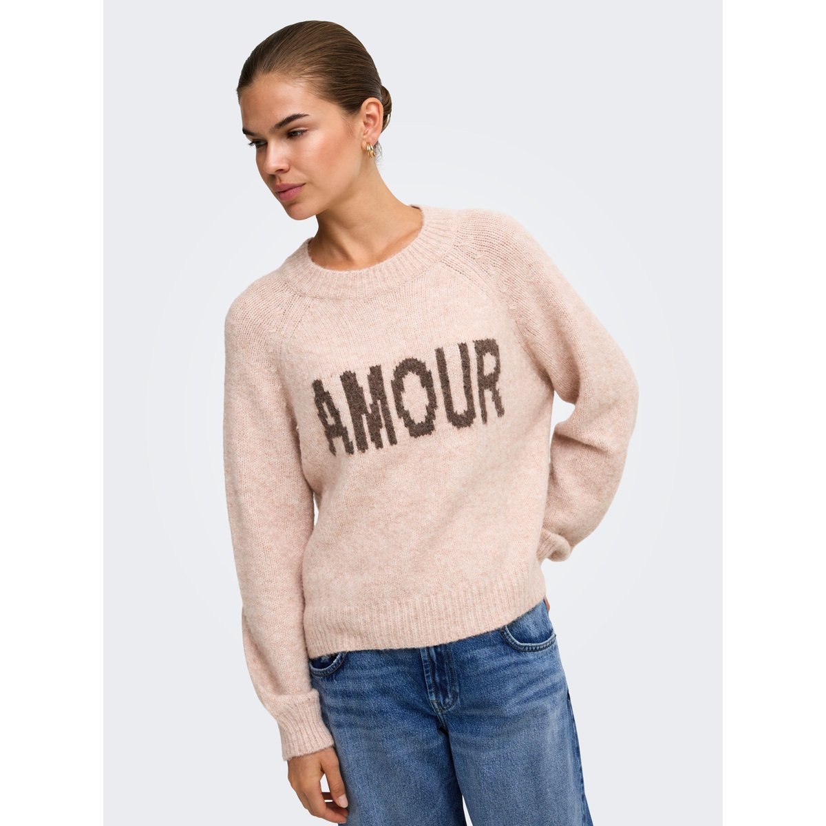 Pull En Maille violette - pale lilac, ONLY