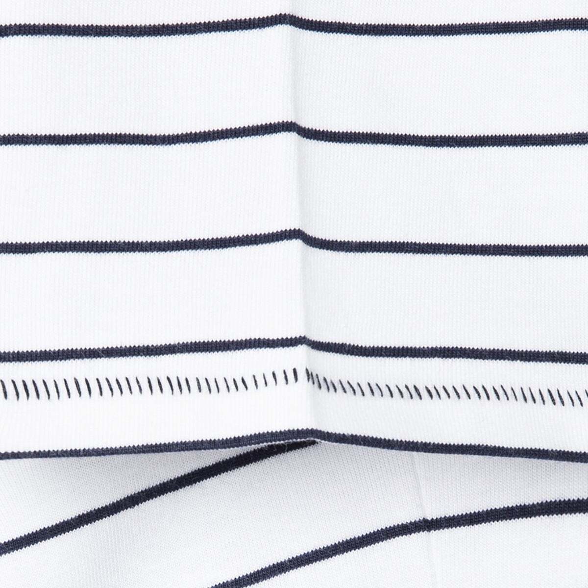 T-Shirt À Rayures Coupe Décontractée blanc, PEPE JEANS
