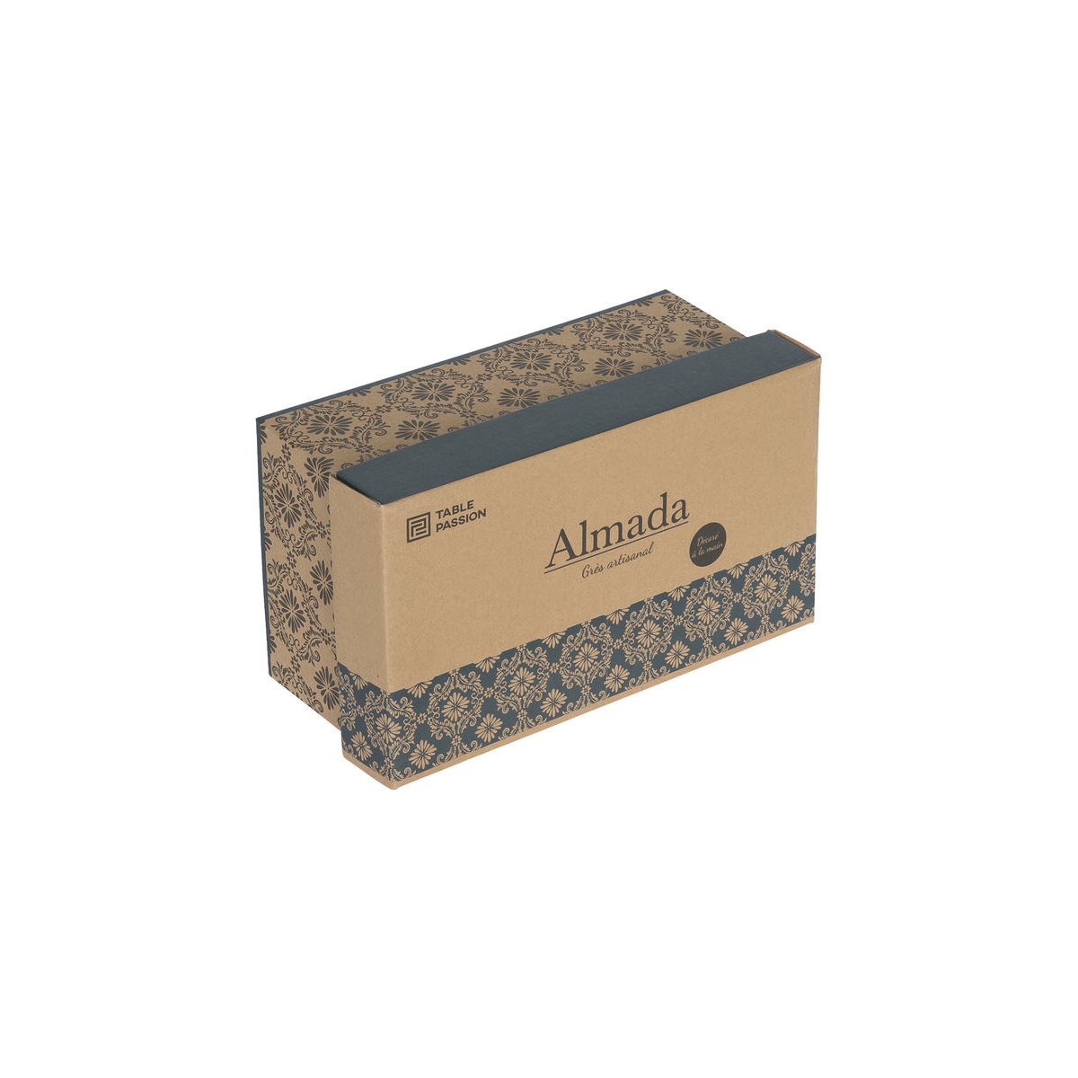 Coffret de 4 coupelles ø11cm - almada bleu, TABLE PASSION