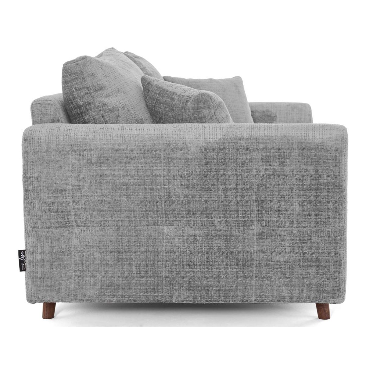 Canapé fixe 2 places - RUNE gris, BEST MOBILIER