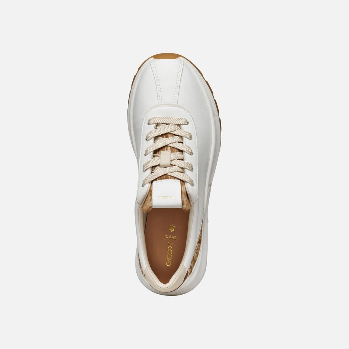Baskets  D METROPOLI blanc/blanc cassé, GEOX