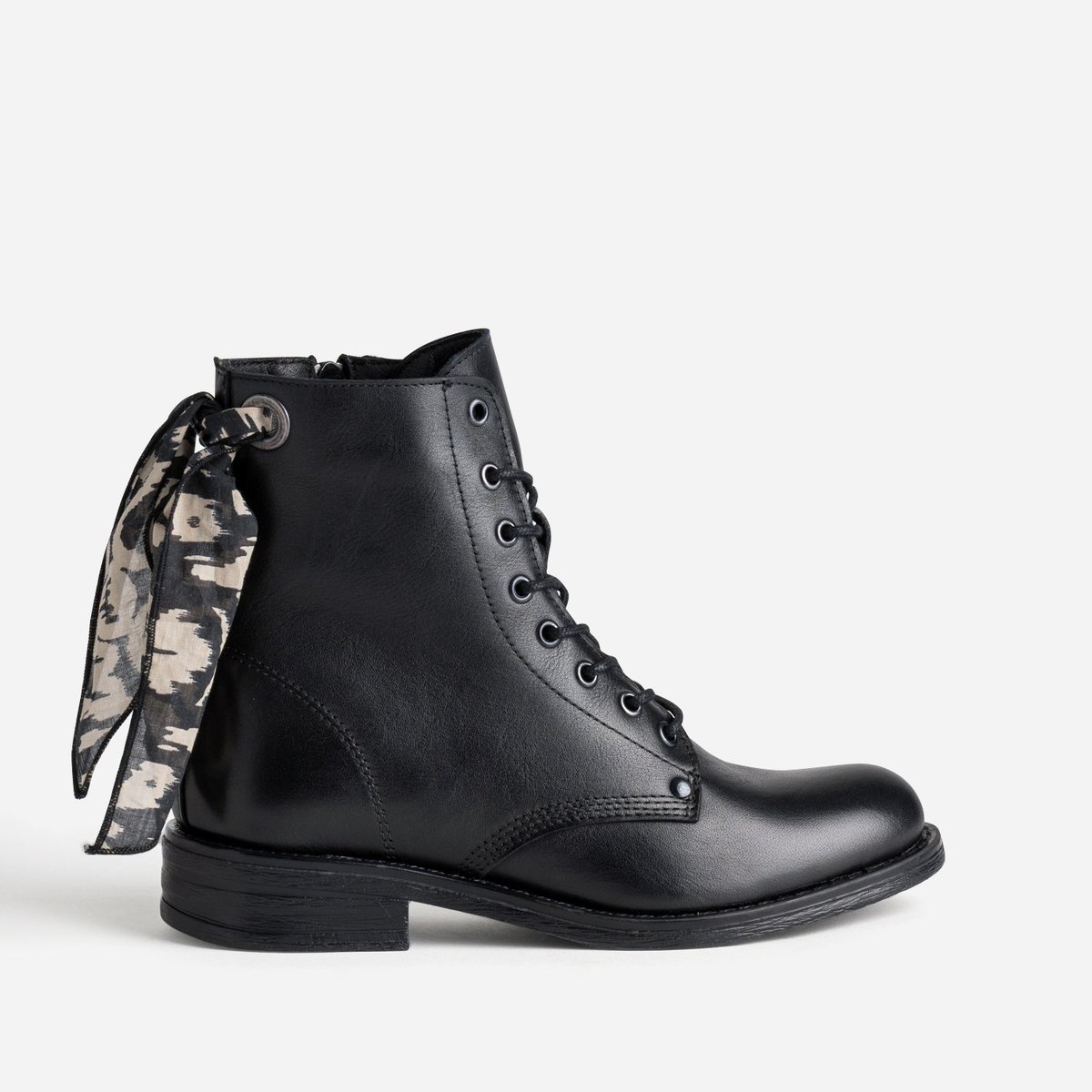 Boots en cuir SIERATTO noir, ERAM