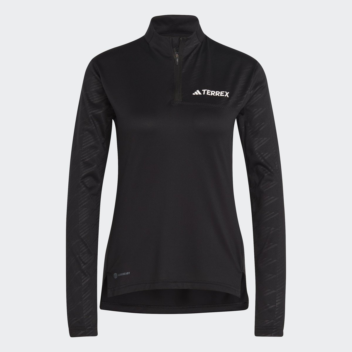 T-shirt manches longues à demi-zip Terrex Multi black, adidas Performance