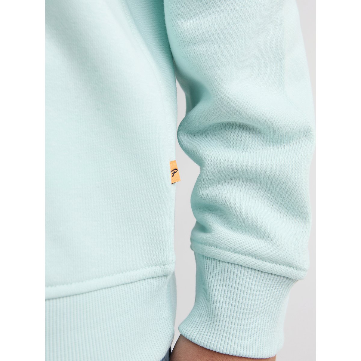 Sweat  col rond Coyote vert cool mint, PETROL INDUSTRIES