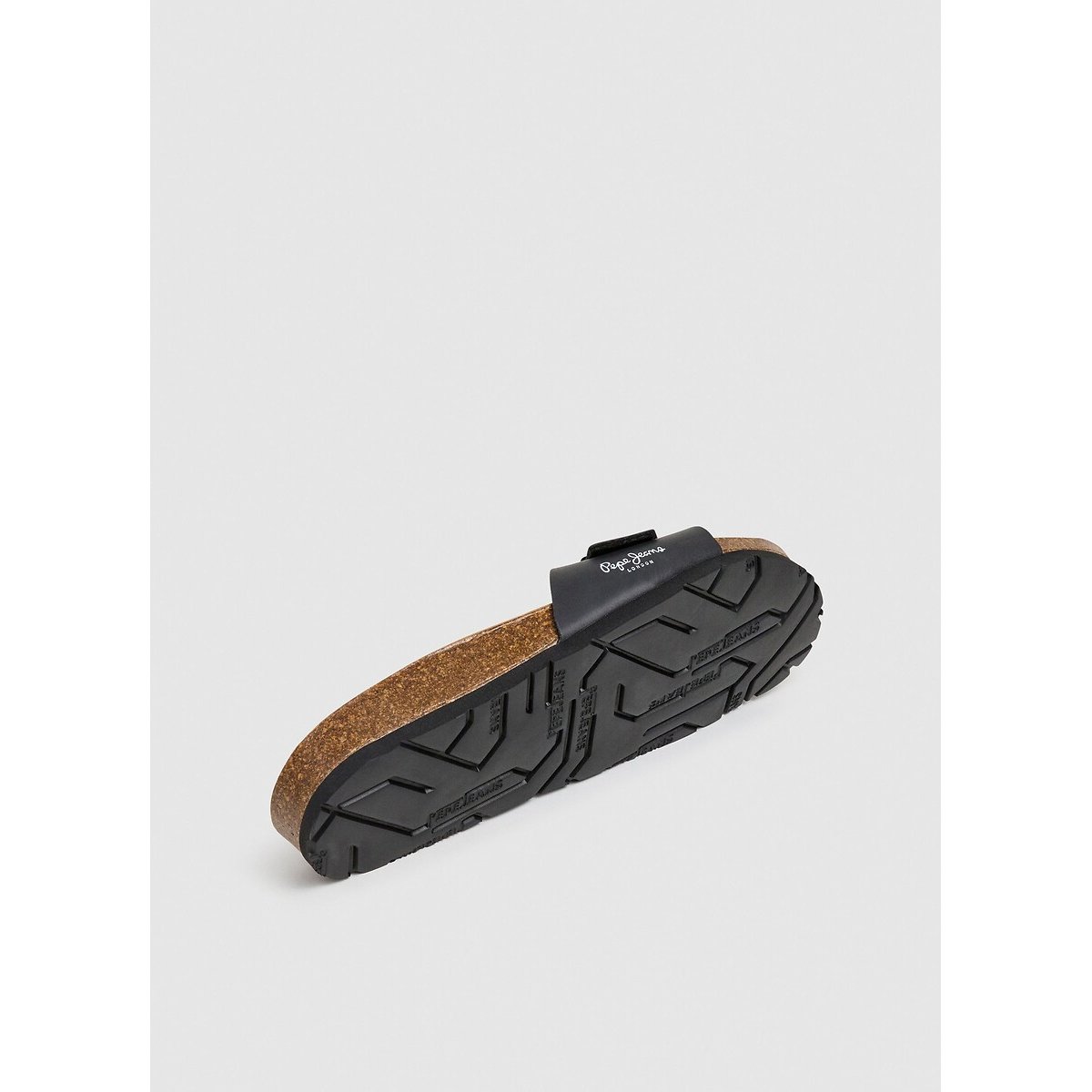 Chinelos com tira simples Bio Single Kansas preto , PEPE JEANS