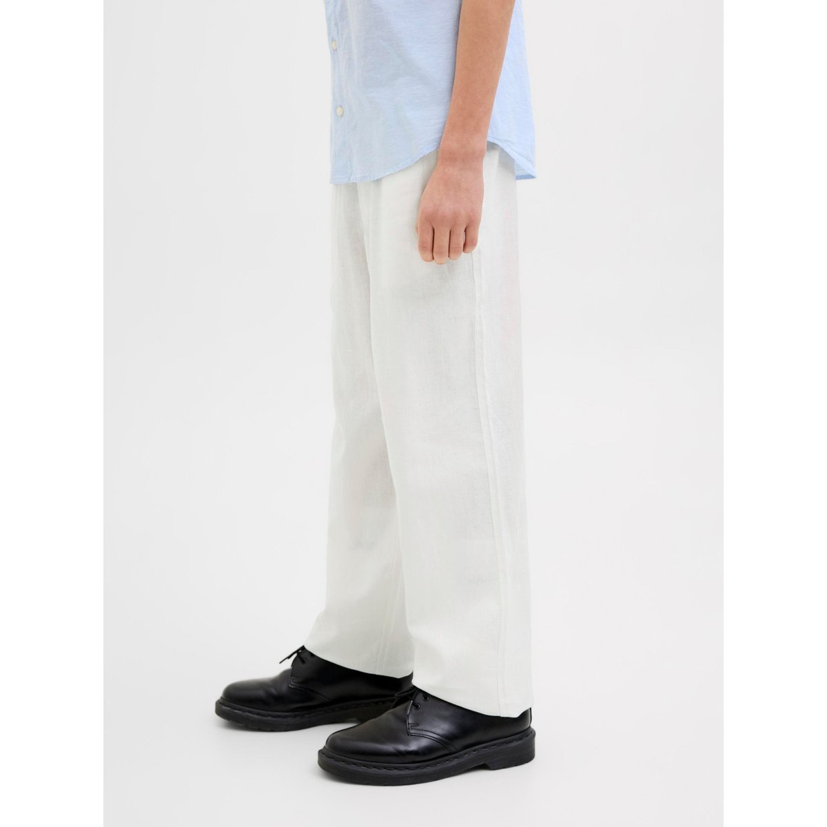 Pantalon À Jambe Large antique white, JACK & JONES JUNIOR