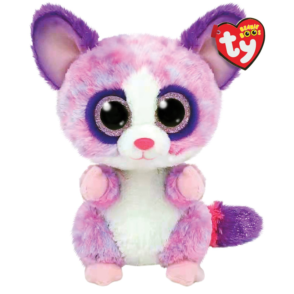 beanie boos small becca le galagos violet, TY