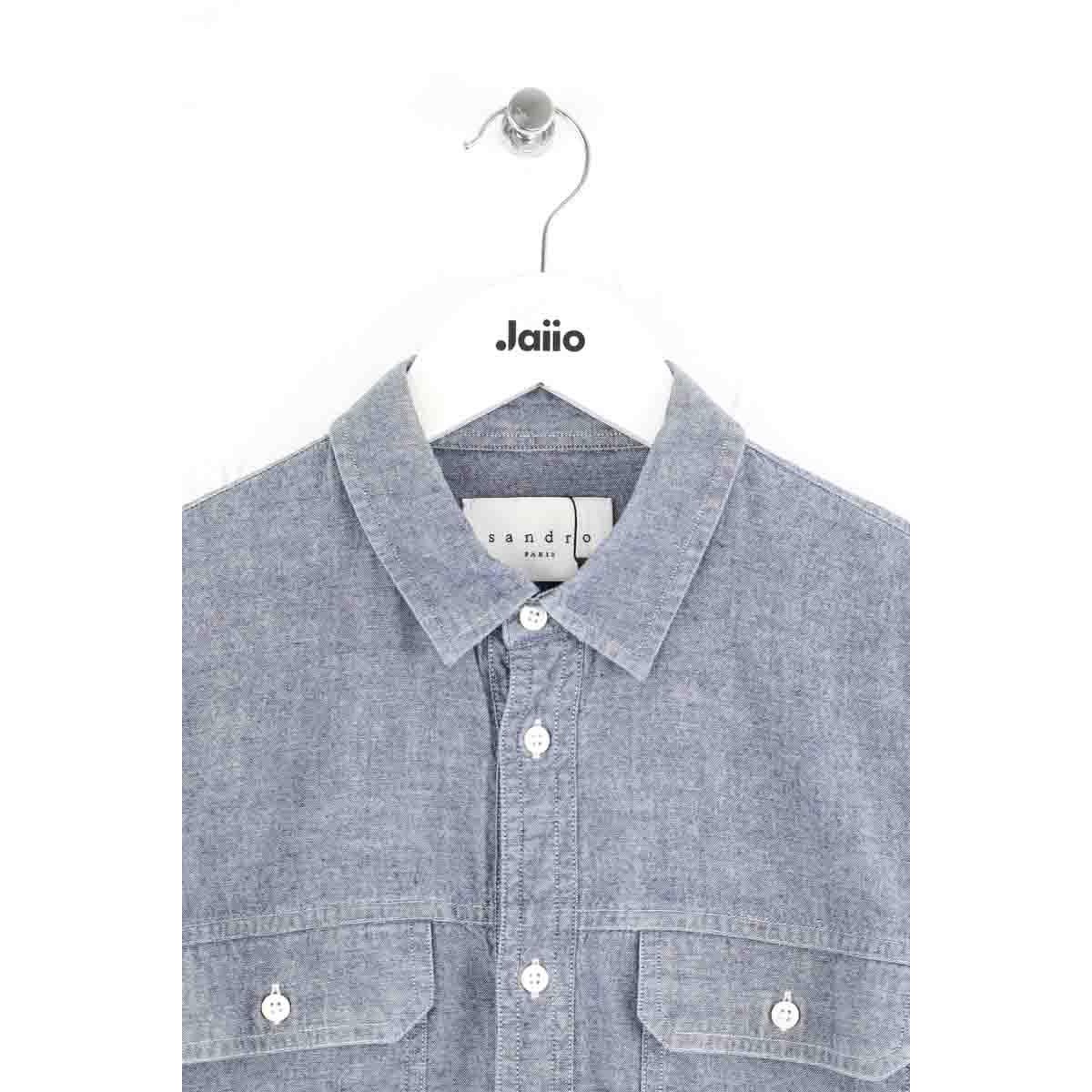 Chemise - Très Bon État bleu, SANDRO