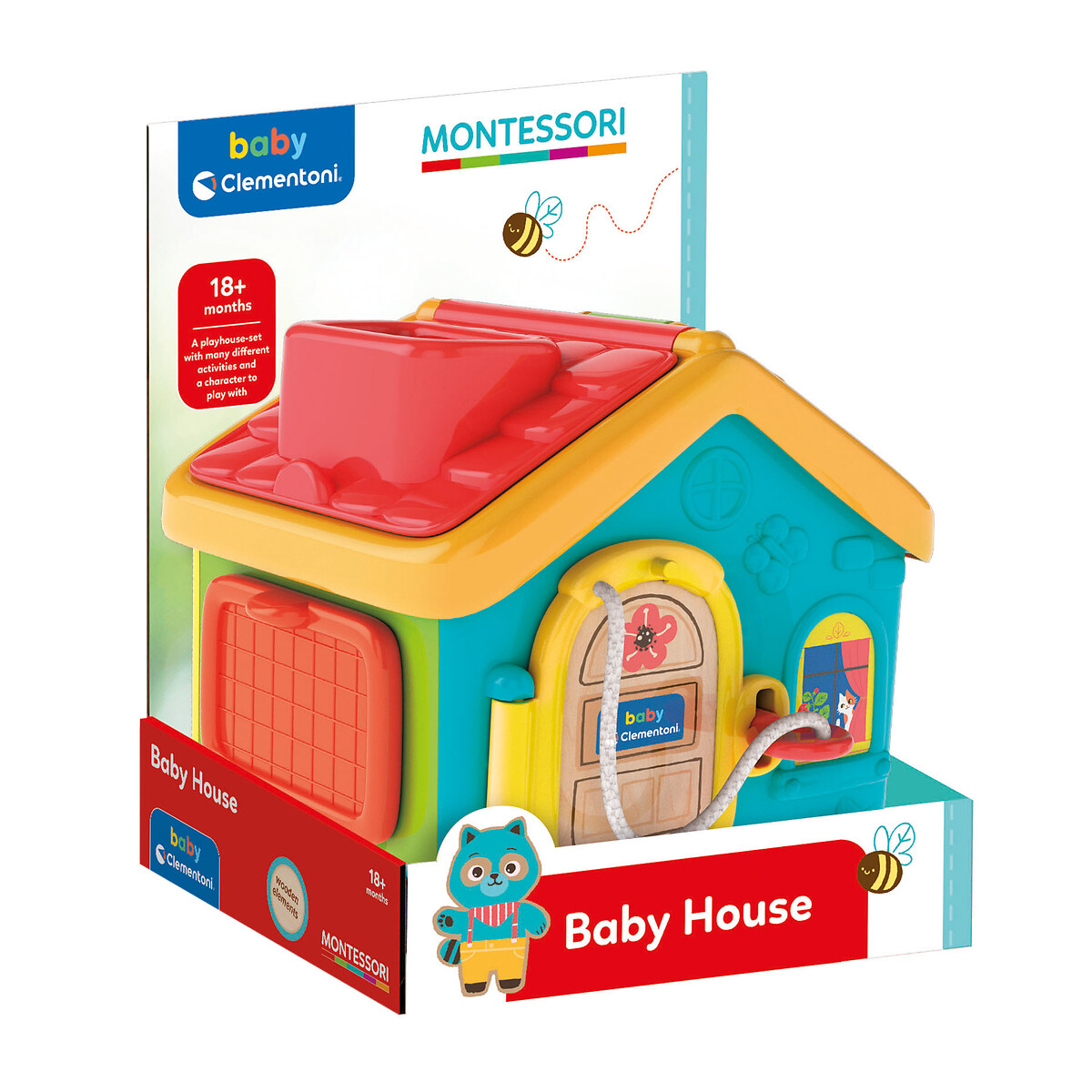 Brinquedo "Montessori - Casa de atividades", CLEMENTONI multicolor, CLEMENTONI