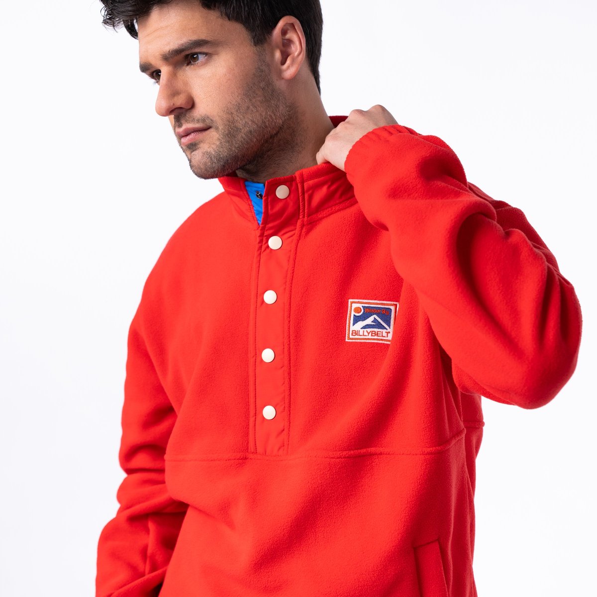 Sweat polaire rouge, BILLYBELT