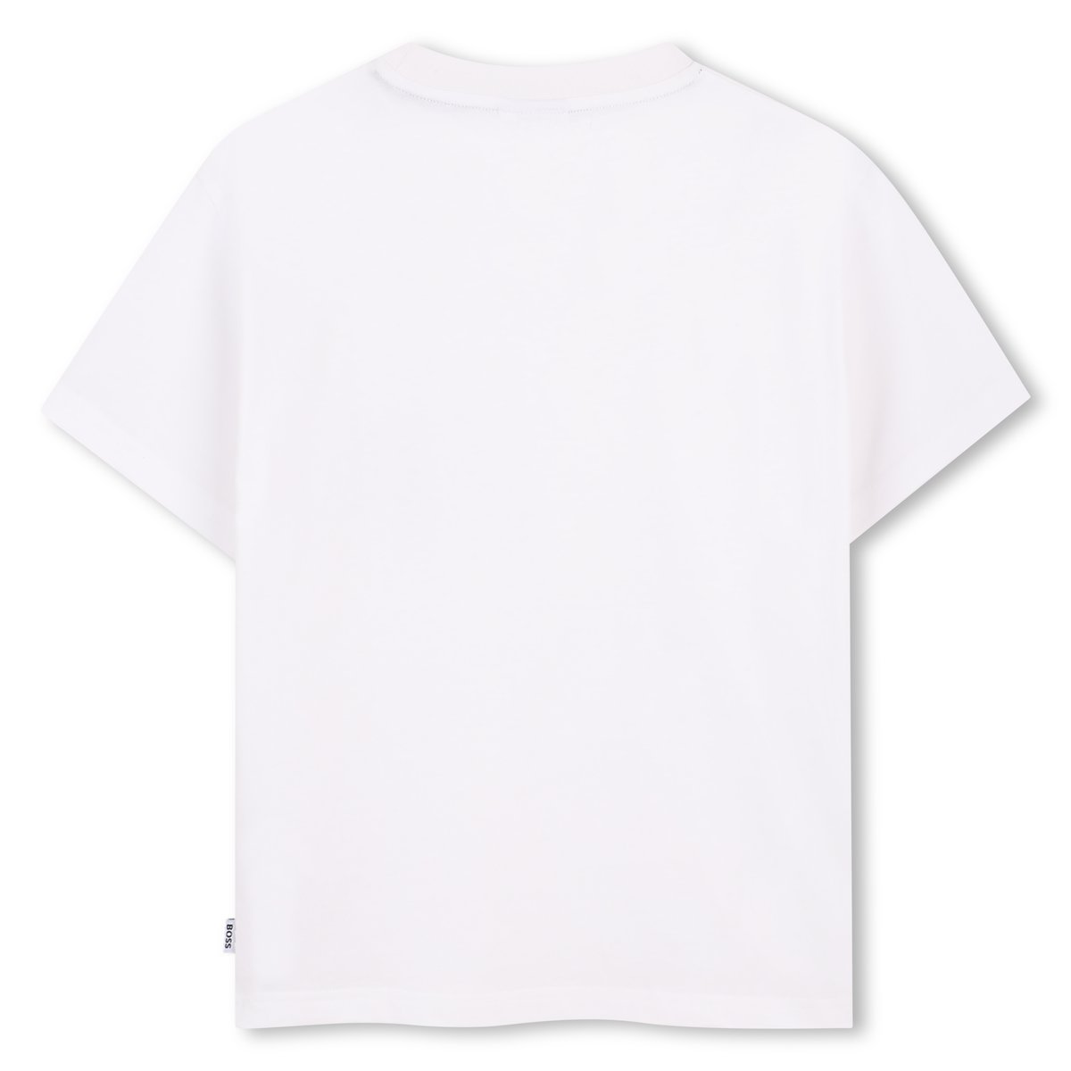 Tee-shirt manches courtes blanc, BOSS KIDSWEAR