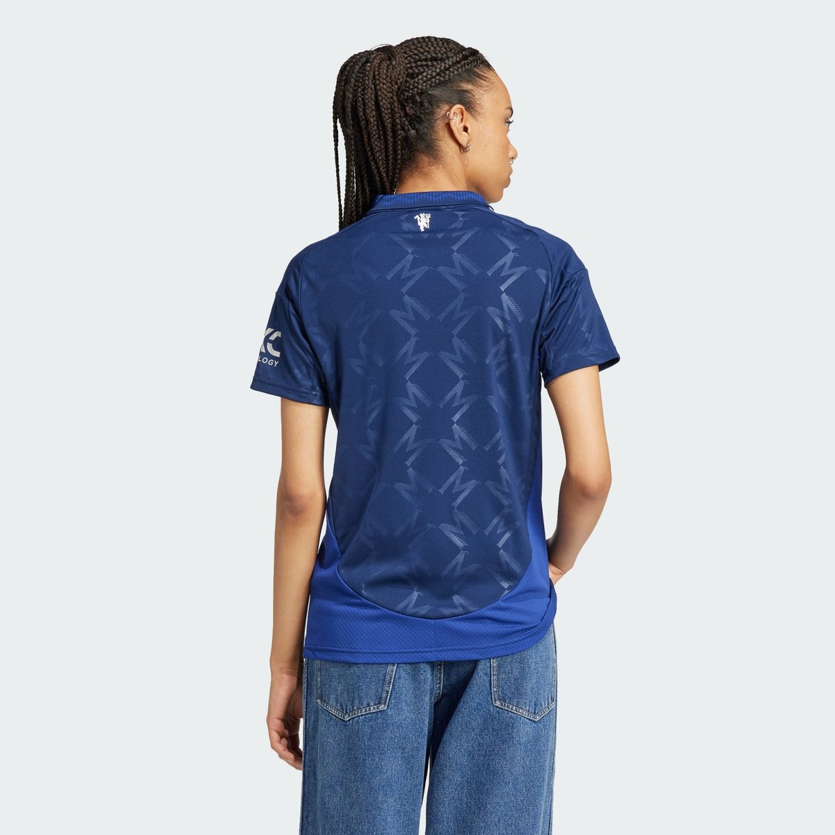 Maillot Extérieur Manchester United 24/25 night indigo, adidas Performance