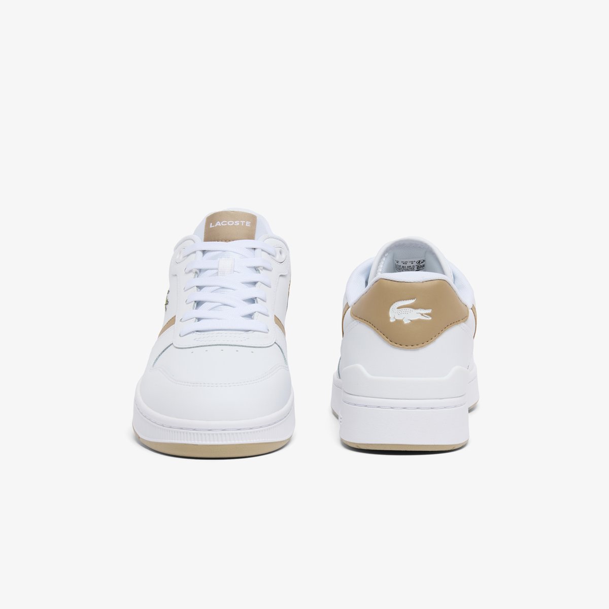 Sneakers T-Clip Set homme en cuir blanc-2j8, LACOSTE