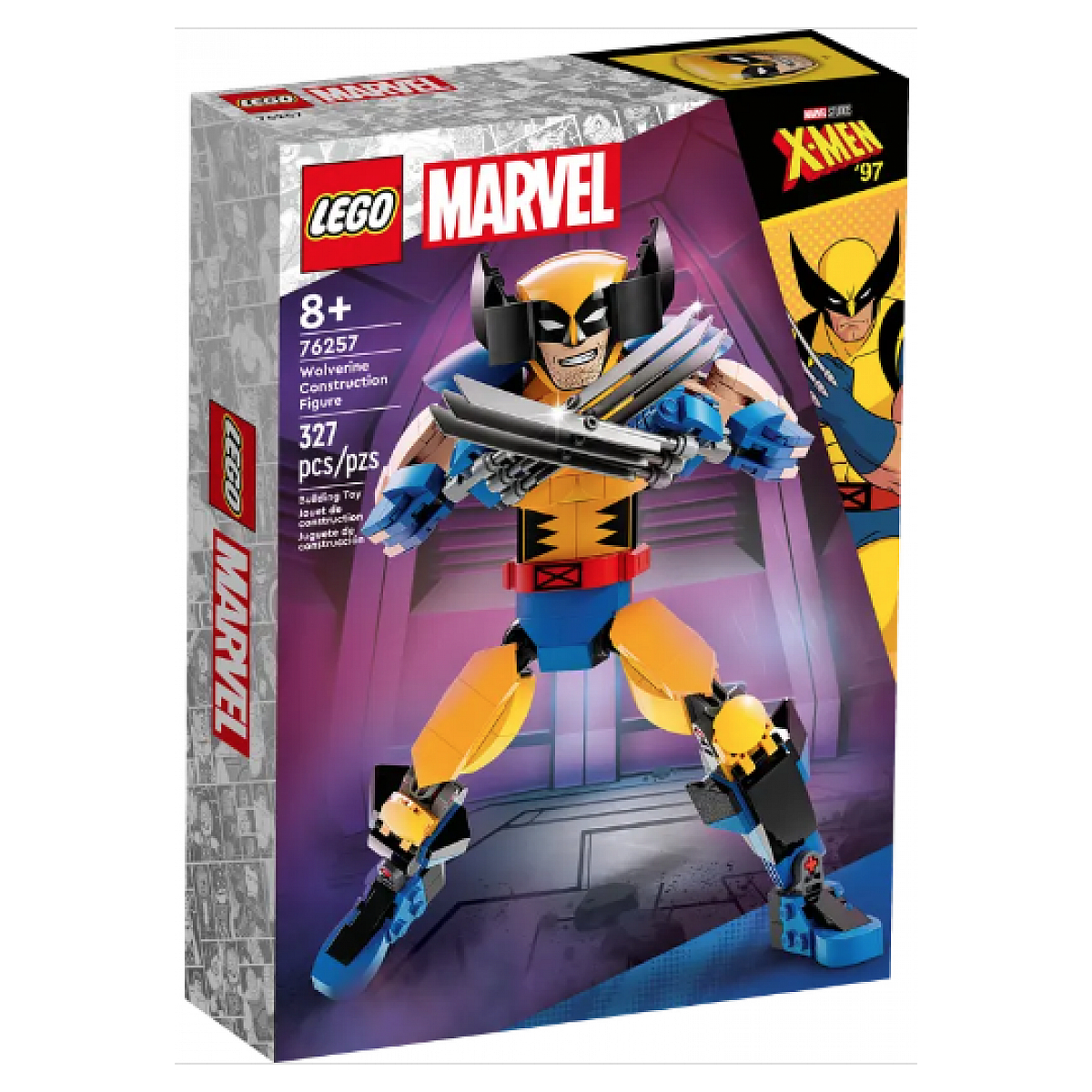 76257 Marvel - La figurine de Wolverine multicolore, LEGO