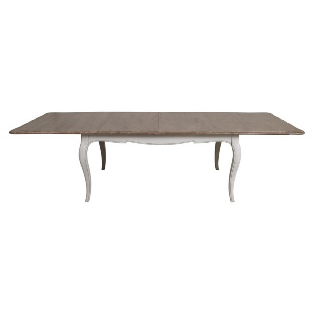 Table rectangulaire extensible - CHÂTEAU blanc, INTERIOR'S