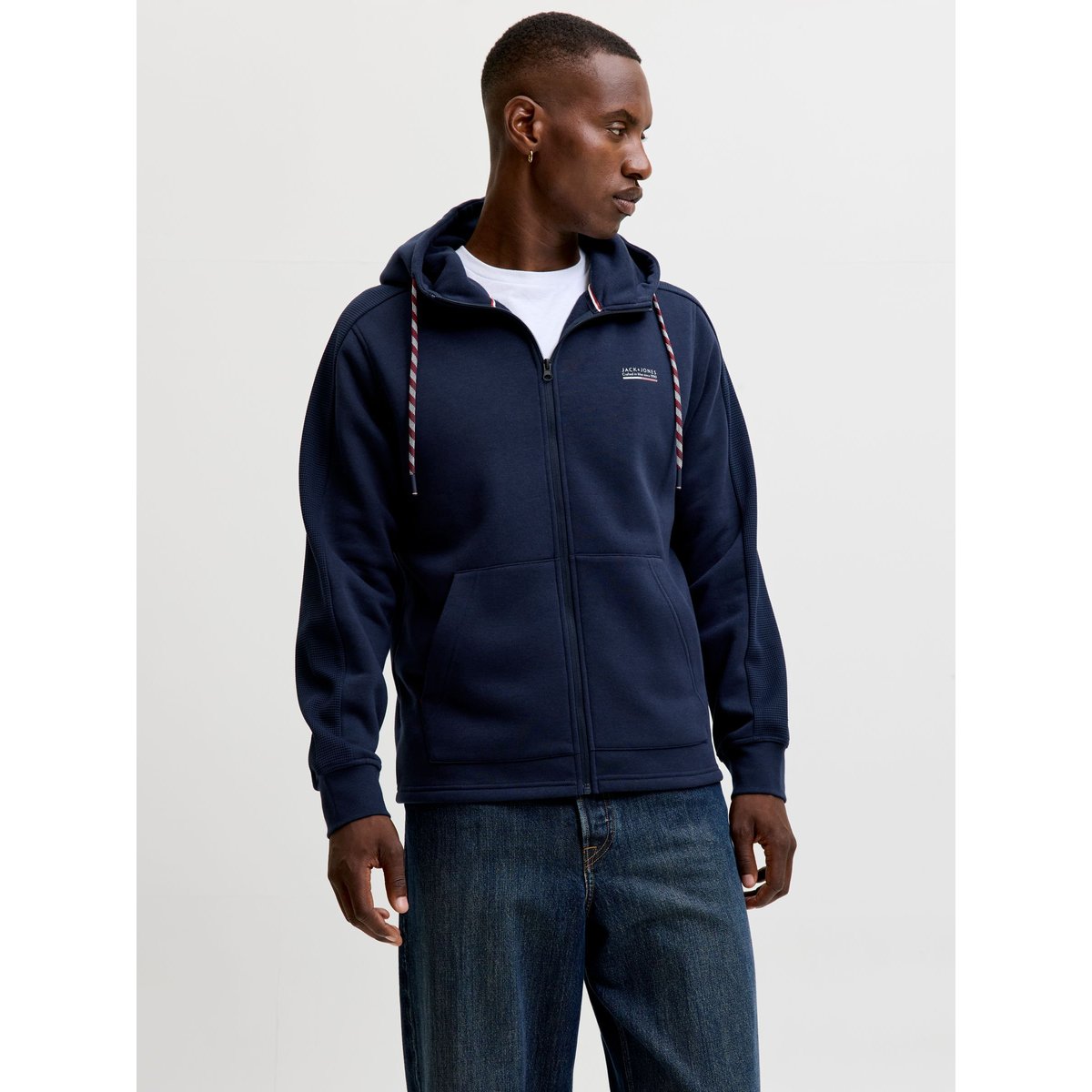 Sweat À Capuche navy blazer, JACK & JONES