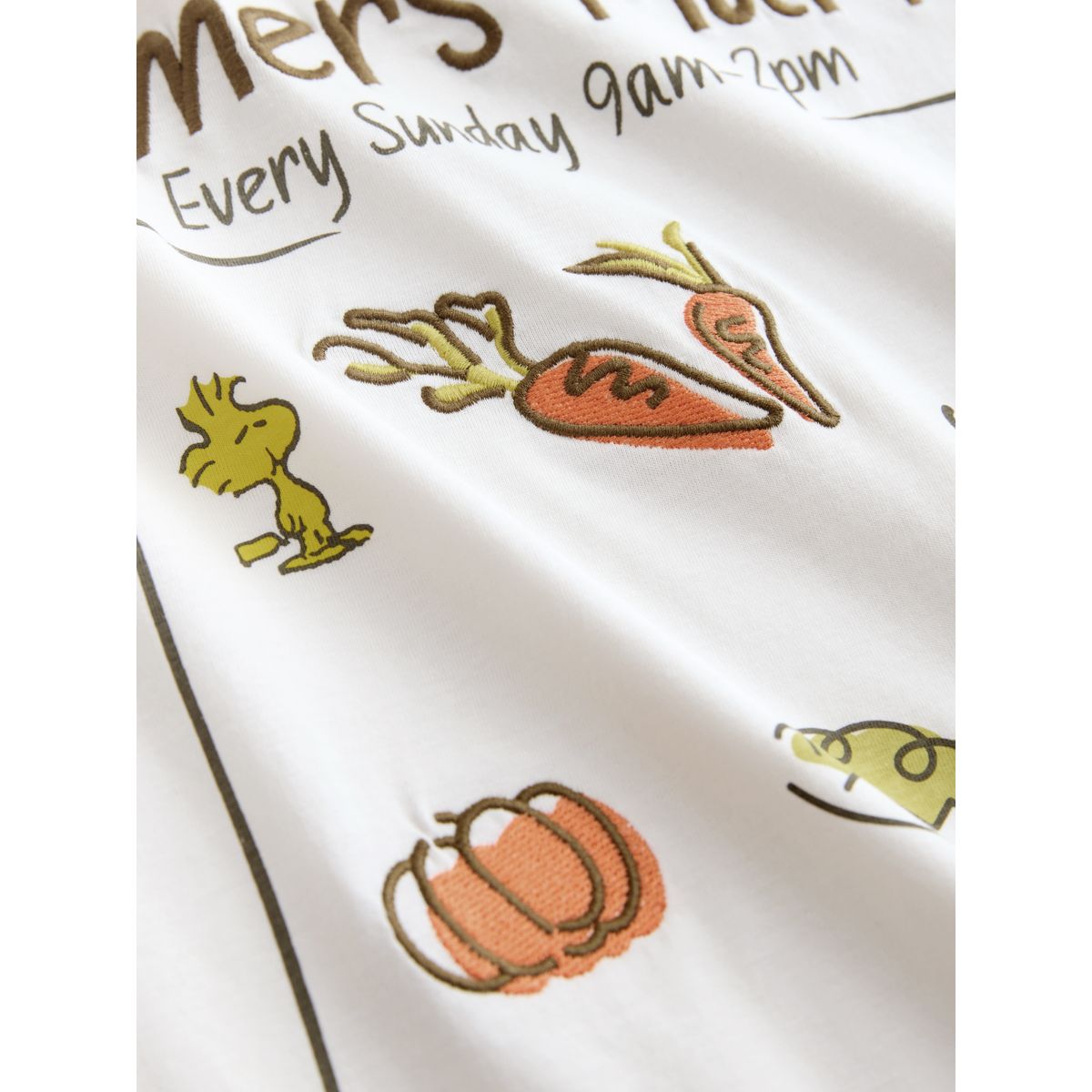 T-shirt à manches courtes et motif snoopy blanc écru, NEXT