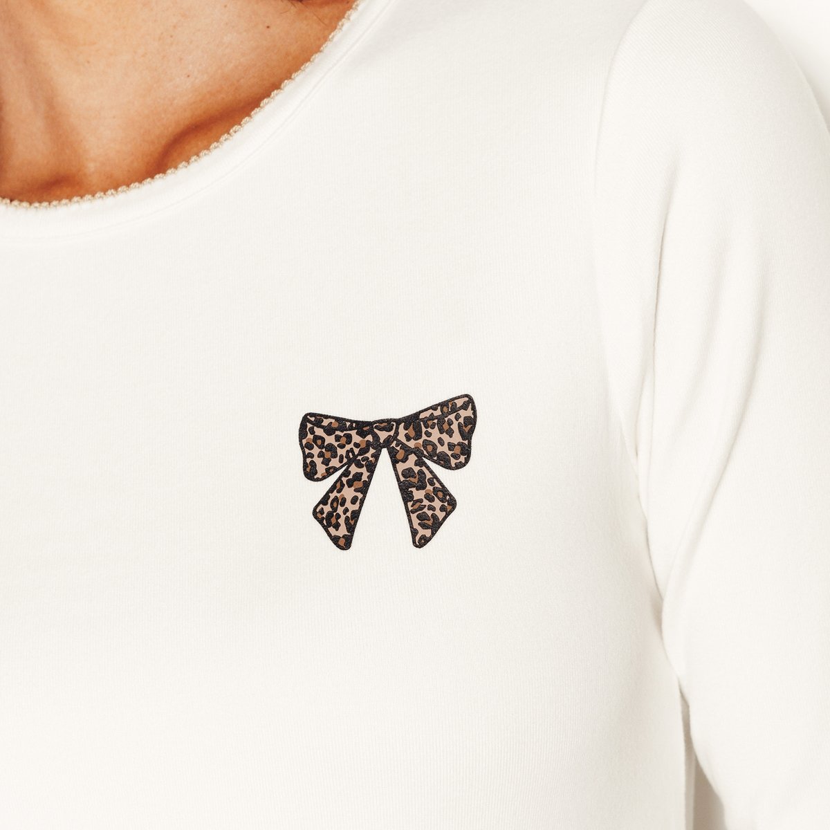 Tee-shirt manches longues JOLISA blanc, ROUGEGORGE LINGERIE