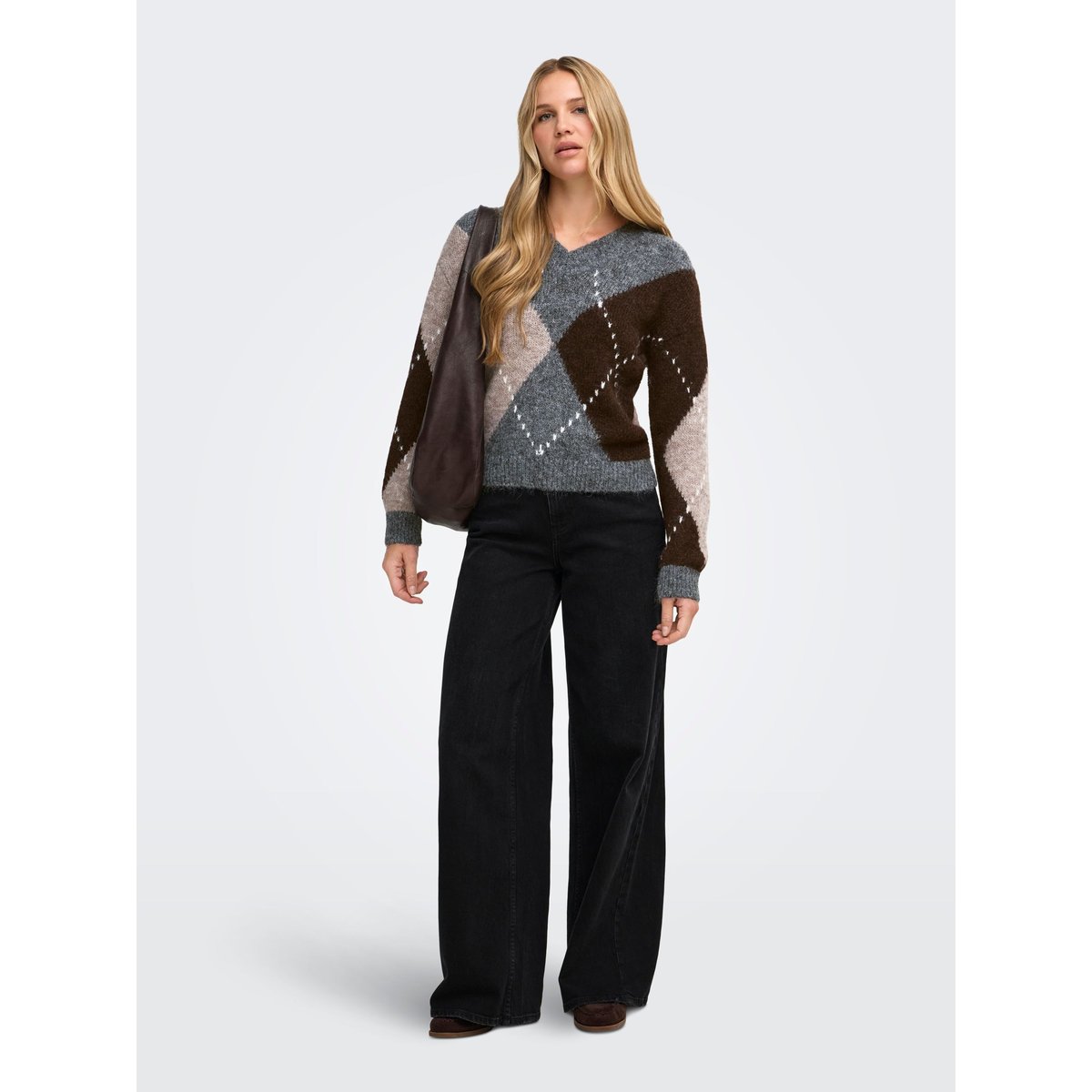 Pull En Maille medium grey melange 1, JDY