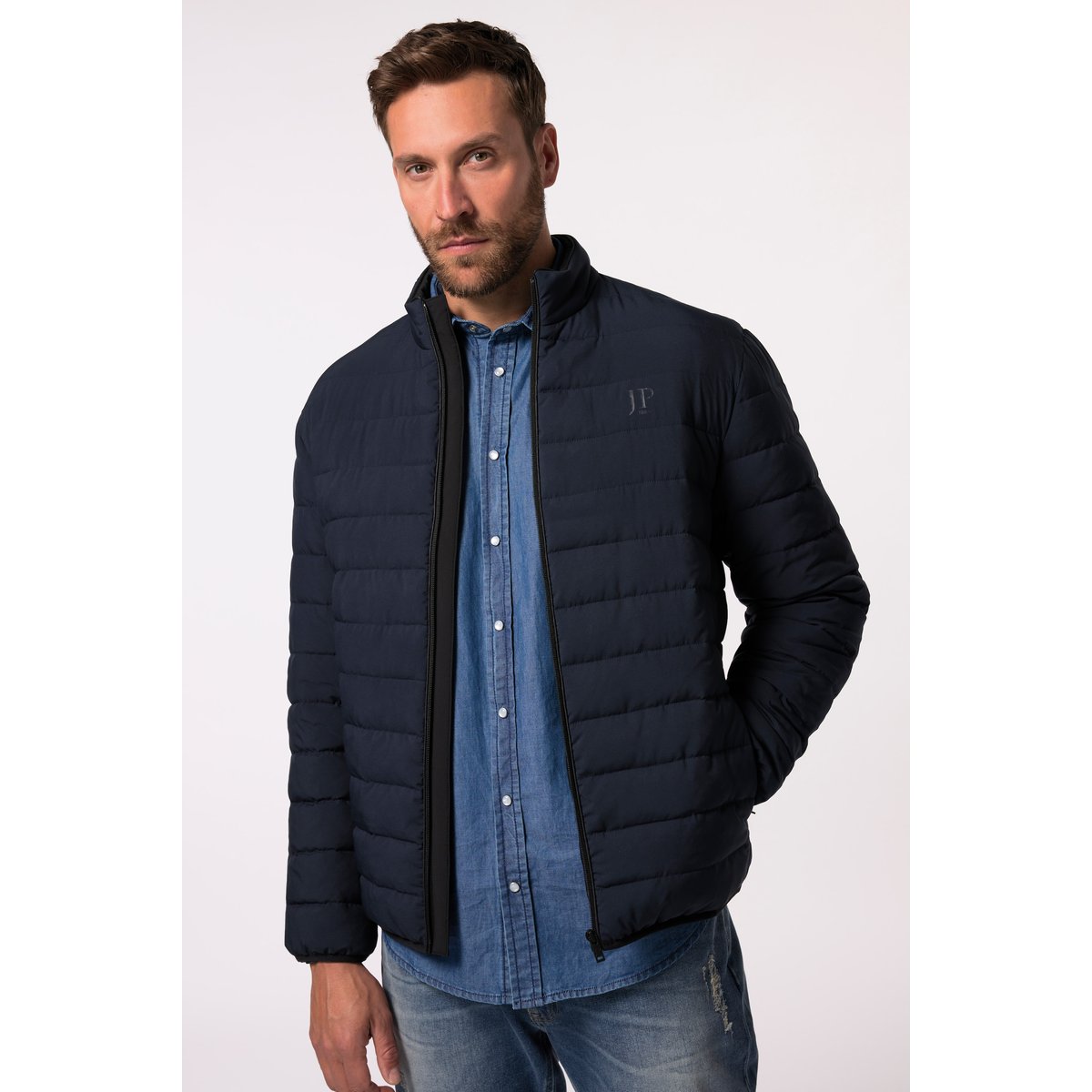 Veste matelassée, duvet technique marine foncé, JP1880