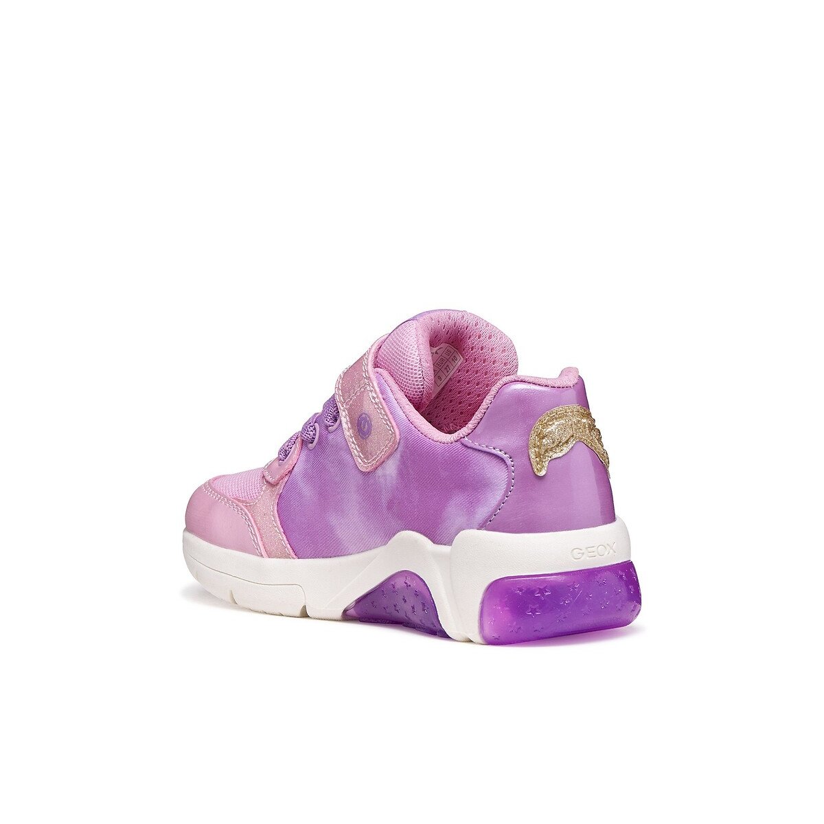 Baskets respirantes à LED FADINLIGHT x RAIPONCE rose, GEOX