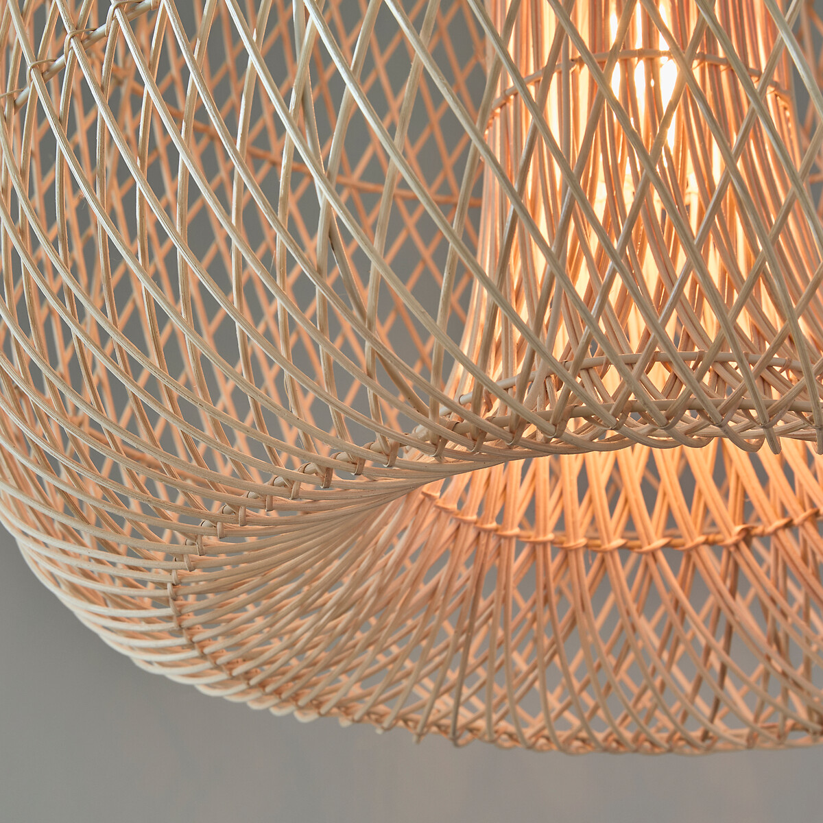 Hanglamp van gevlochten rotan, diameter 56 cm, TITOU naturel, AM.PM
