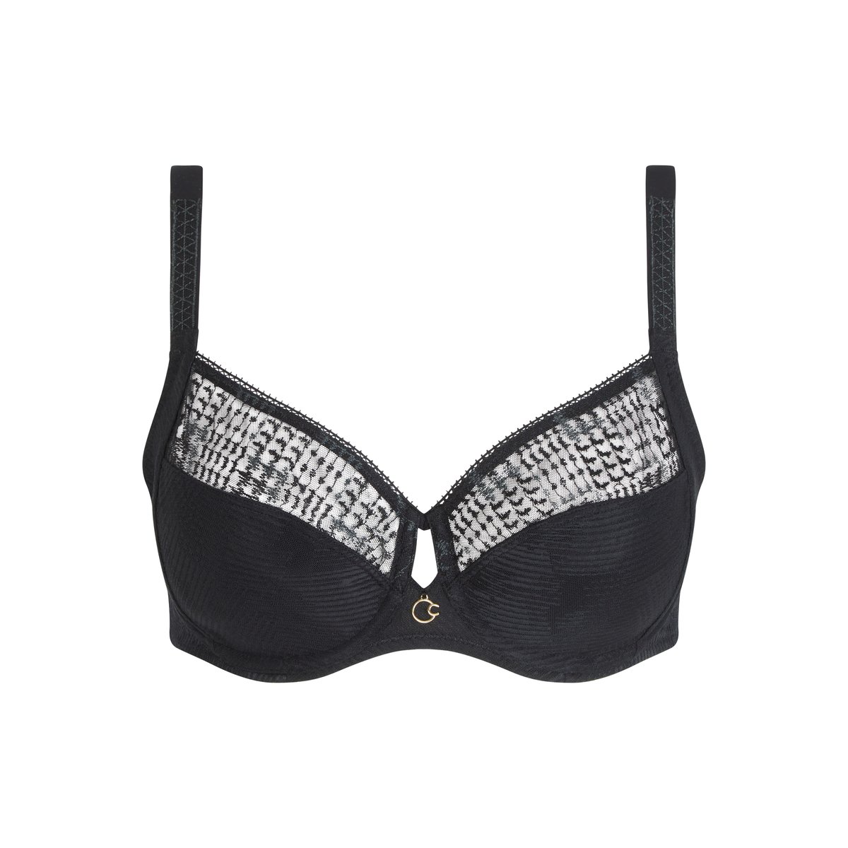 Soutien-gorge très emboîtant INTRIGUE noir, CHANTELLE
