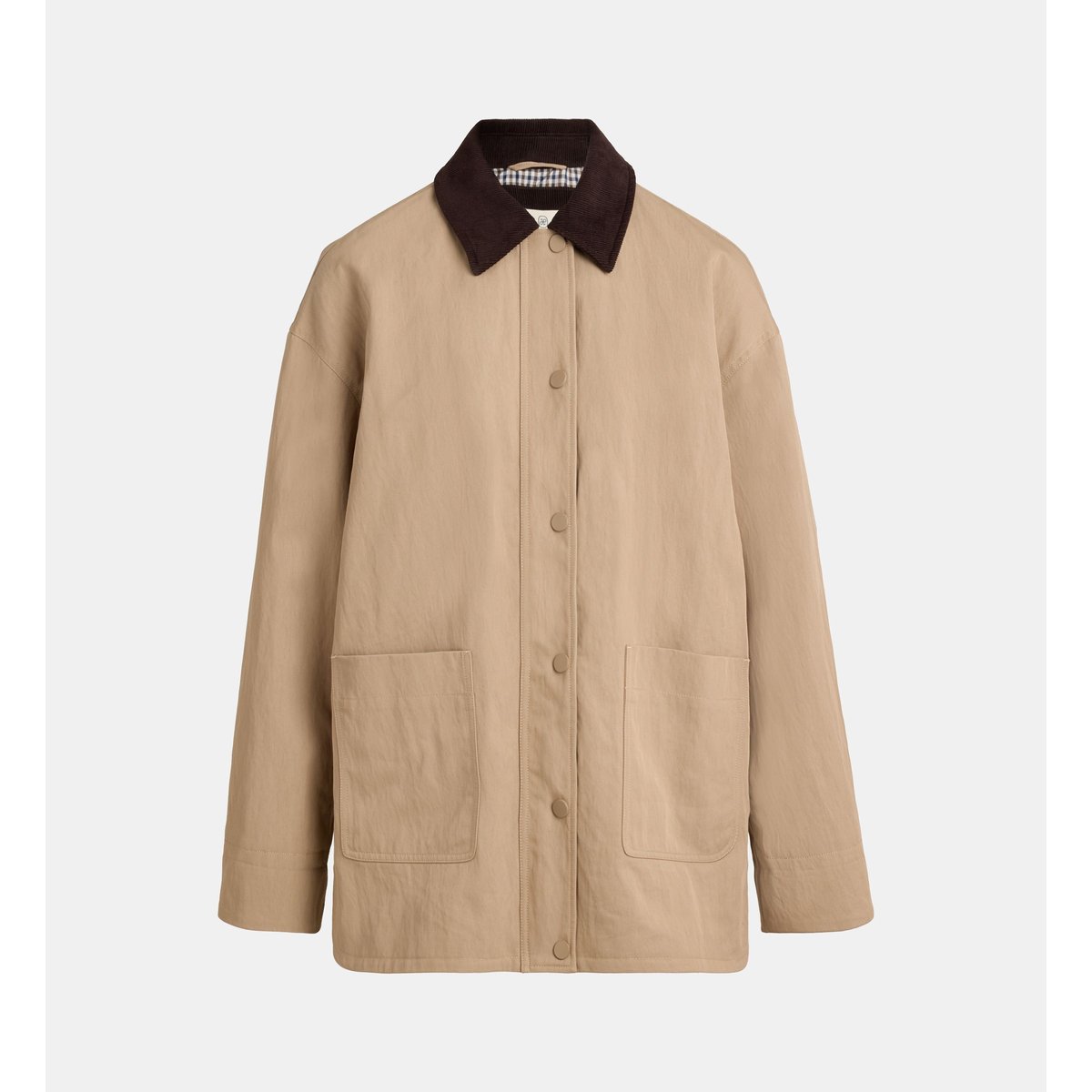 Parka de chasse omer col velours beige moyen, JODHPUR