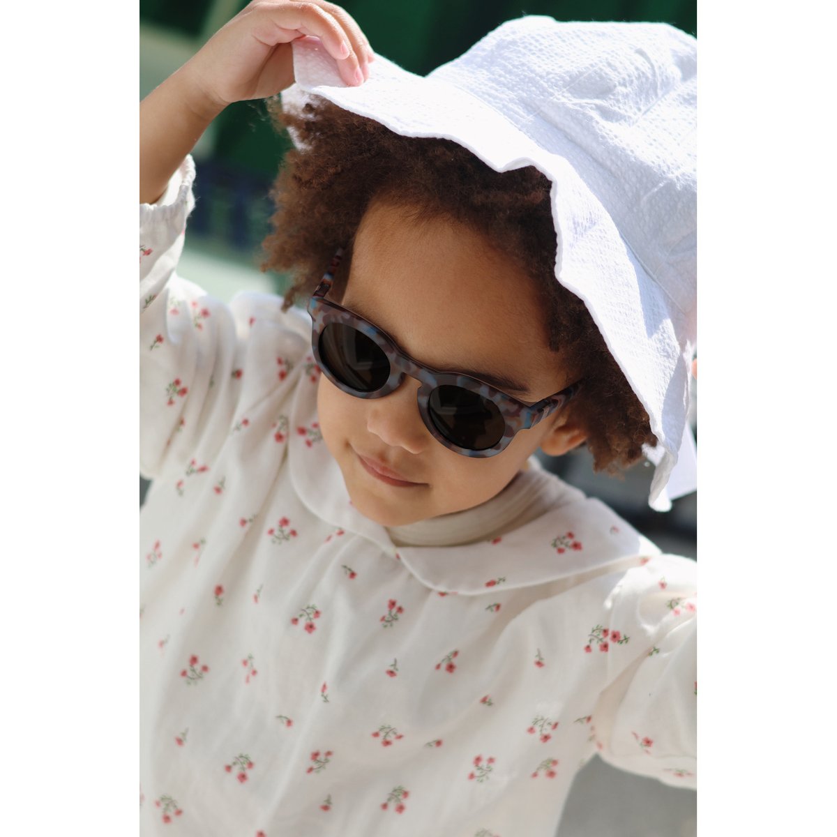 Lunettes de soleil enfant 2-4 ans écaille bleue, BEABA