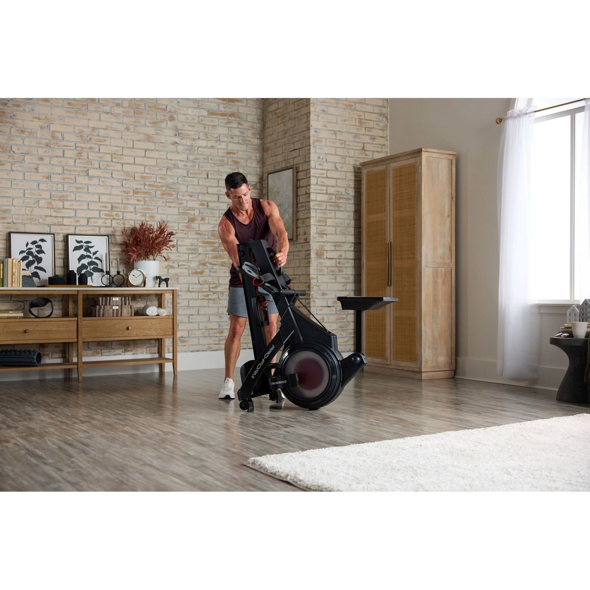 Rameur Carbon Pro10 / Écran 10'' tactile HD noir, PROFORM FITNESS