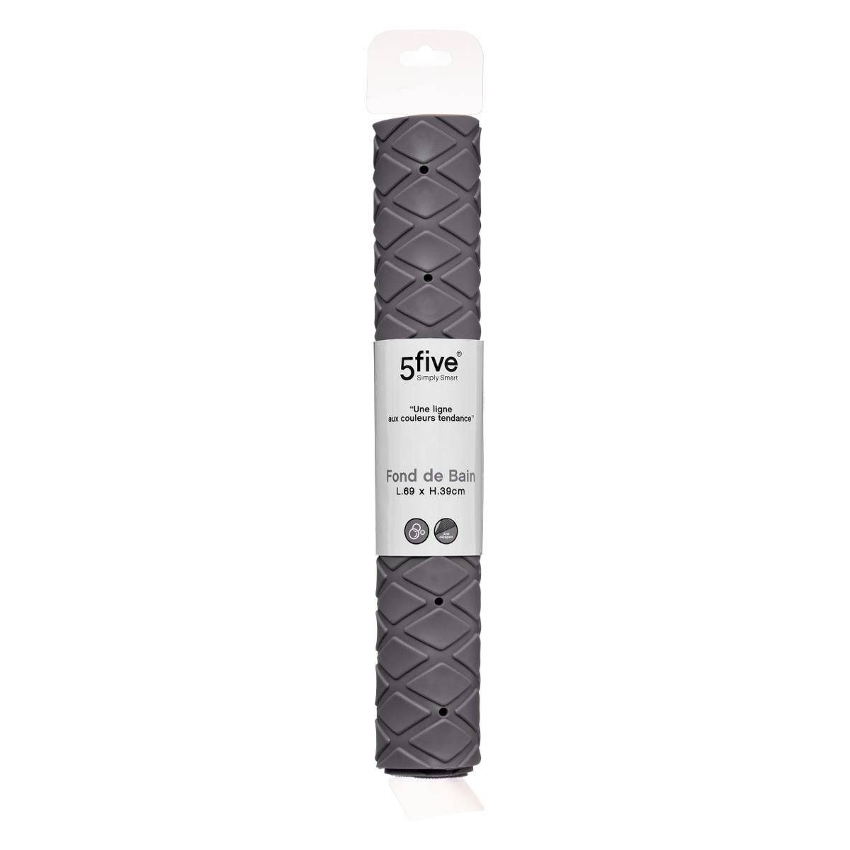 Tapis anti-dérapant gris, 5FIVE SIMPLY SMART